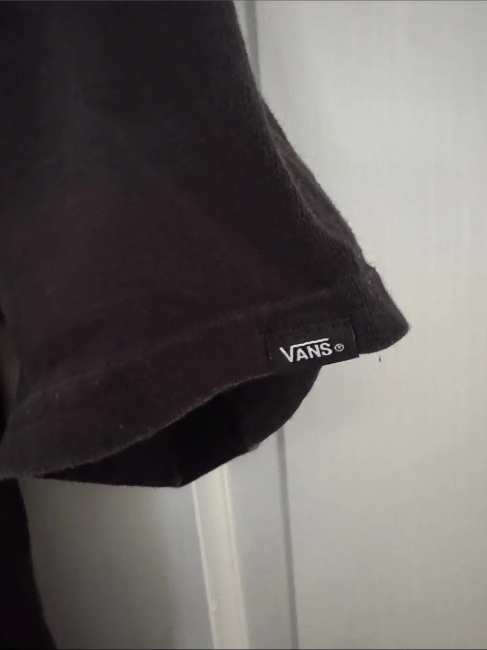 Vans Black Tee with Red and Blue Pipe Masters Graphic Size Large